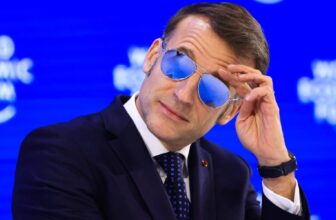 Emmanuel Macron’s ‘Top Gun’ aviator glasses in Davos drive obscure Italian stock up nearly 30%